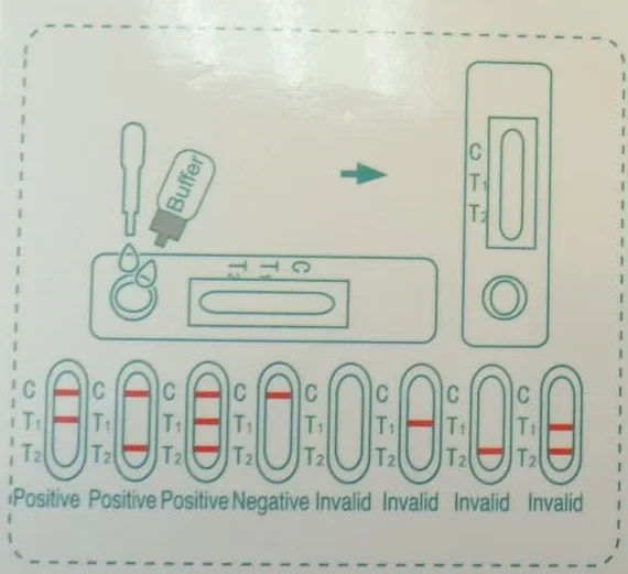 Medical Diagnostic Typhoid Igg/igm Rapid Test Strip One Step Typhoid