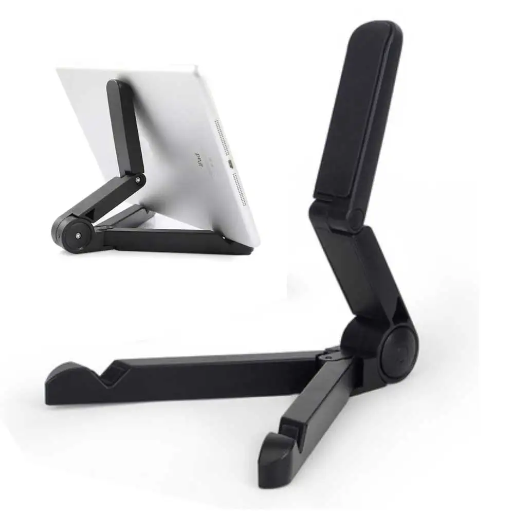 Foldable Phone Tablet Stand Holder Adjustable Desktop Mount Stand Tripod Table Dawdler Desktop Holder