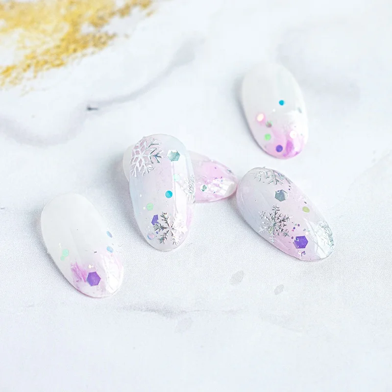

Wholesale Nail Sticker Snowflake Nail Stickers for Nail Decoration