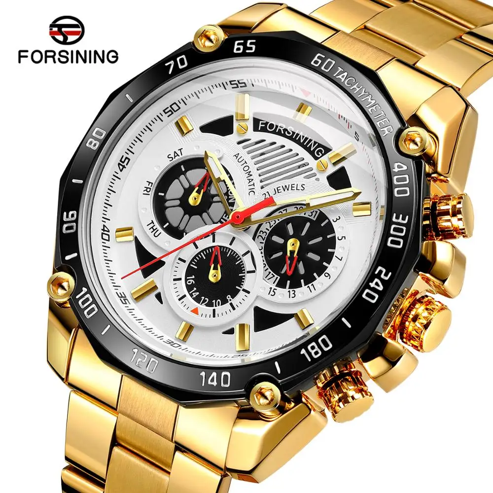 

Wrist Watches Waterproof Men Watch Luxury Fashion Men automatic stainless steel watch support OEM