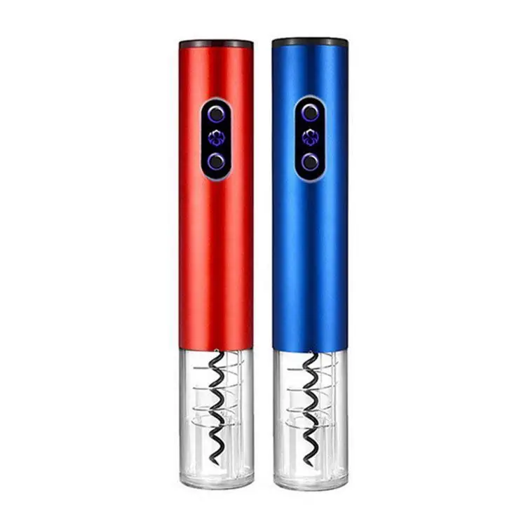 

Wholesale 2020 Amazon Hot Sale New Product Electric Automatic luxury Rechargeable Cordless Corkscrew Red Wine Bottle Opener, Silver gray, big red, royal blue ,as the picture