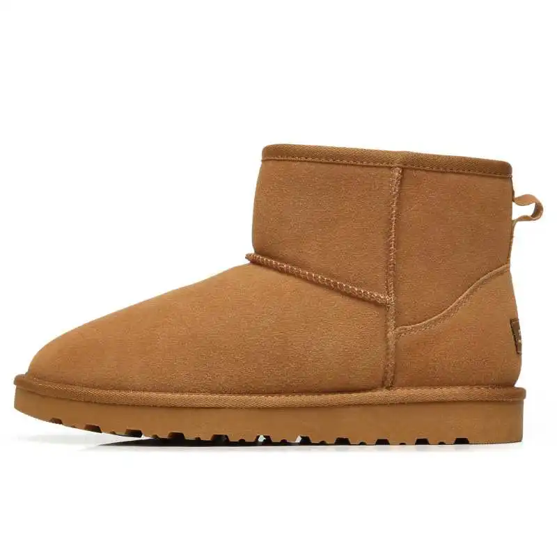 

New design warm anti-skid short boots plush anti-freeze women's shoes