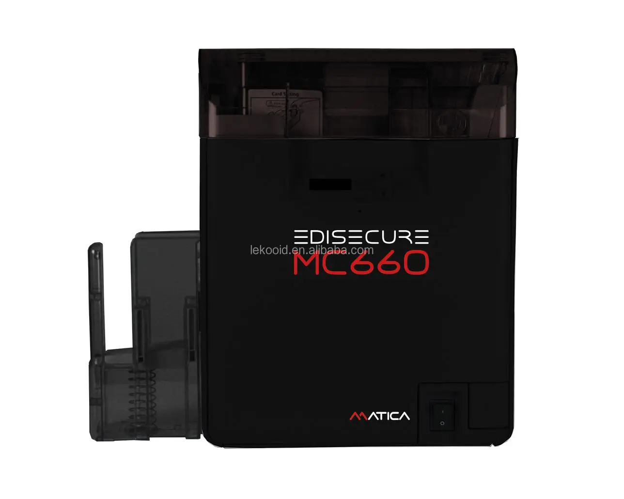 

170 Color Cards/Hour High Security Matica MC660 Retransfer Card Printer, Black