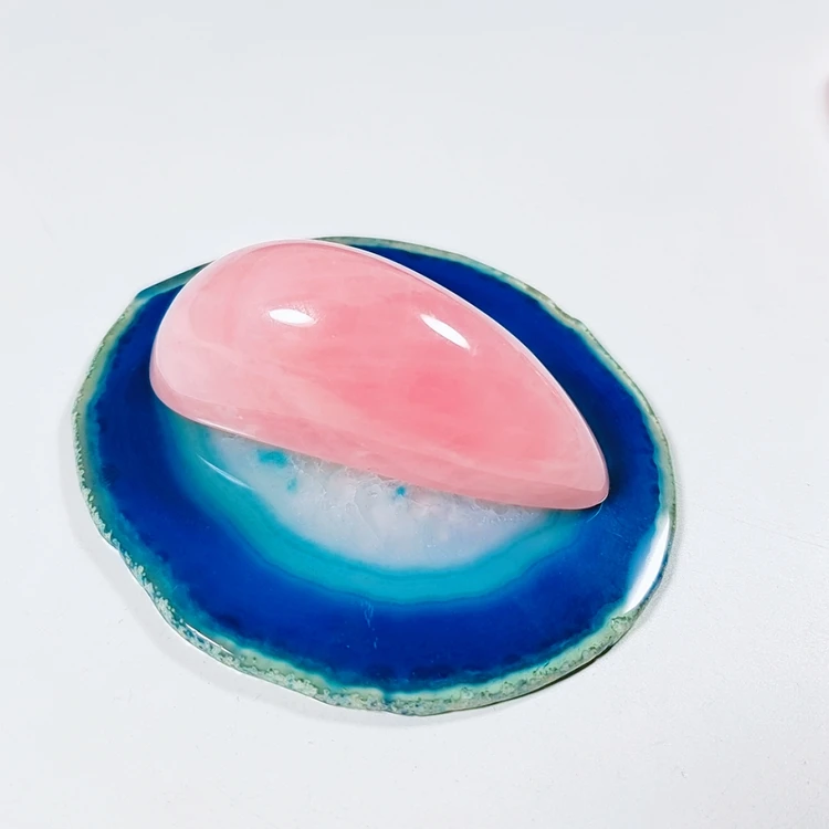 

Female Breast Beauty Health Care Device Rose Quartz Body Massage Device