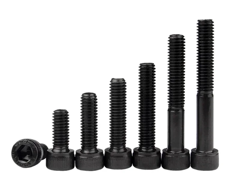 
Hex Socket Head Allen Bolt DIN912 Carbon Steel Black Surface Treatment Allen Bolt M2-M40 