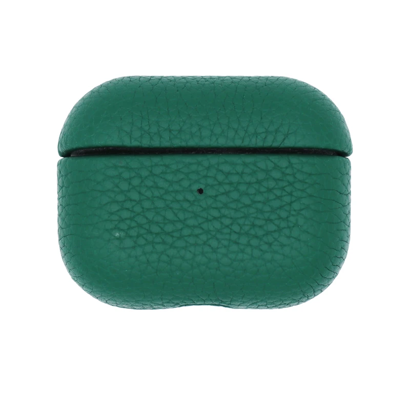 

Earphone Cover Leather Luxury Case for Airpods Leather Case, Green