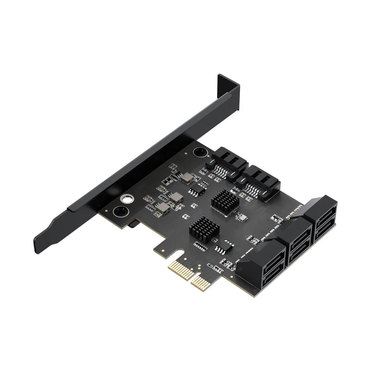 

High Speed 6Gbps 8 Port SATA 3.0 PCIE Card PCIE To SATA3.0 Controller Expansion Card for PC Desktop