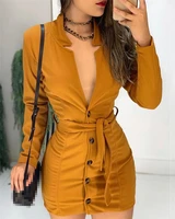 

2019 Trendy Women Clothing Sexy Korean Dress Wholesale