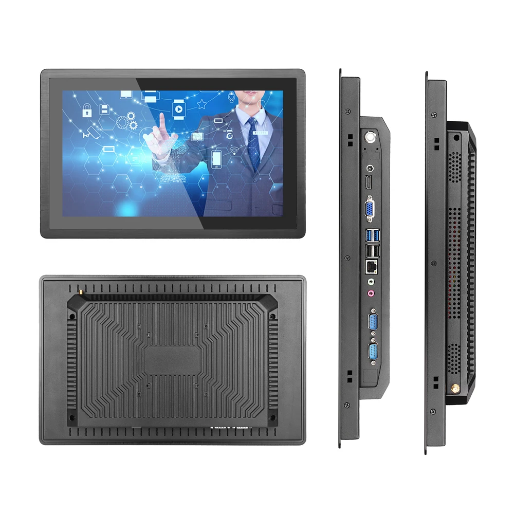 

Bestview 18.5 inch 1920x1080 industrial touch screen panel pc Aluminum case embedded touch panel PC IP65 Waterproof PC Price