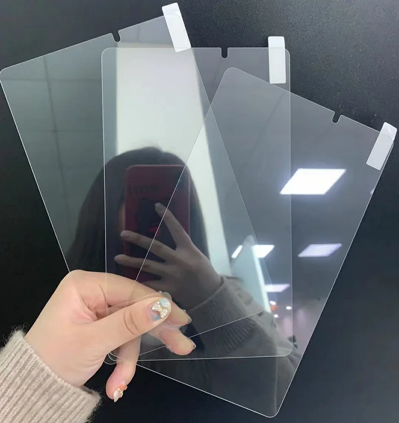 

hot selling 0.3mm 2.5D 9H full clear tempered glass screen protector for ipad pro air 2 3 4 5 6 7 9.7 10.2 11 12.9 film, Transparent clear