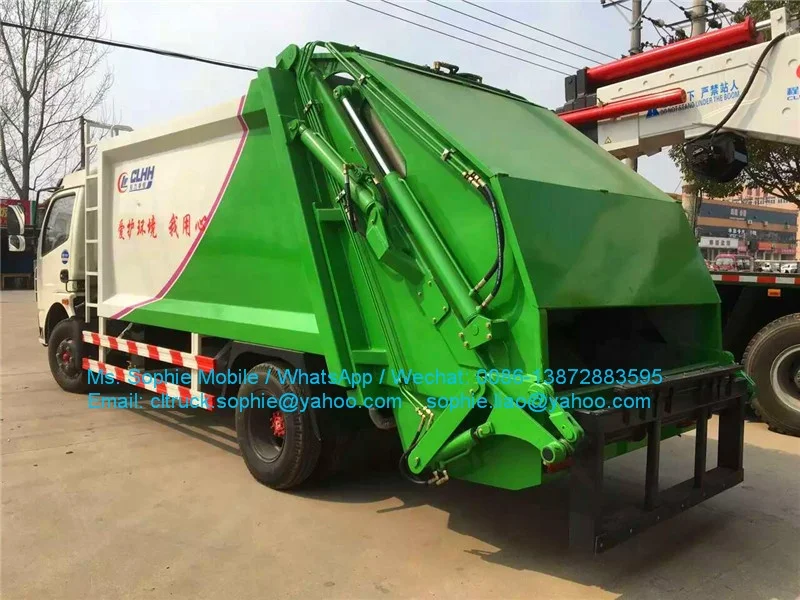 
8000L 8m3 garbage compactor truck ISUZ for good price 