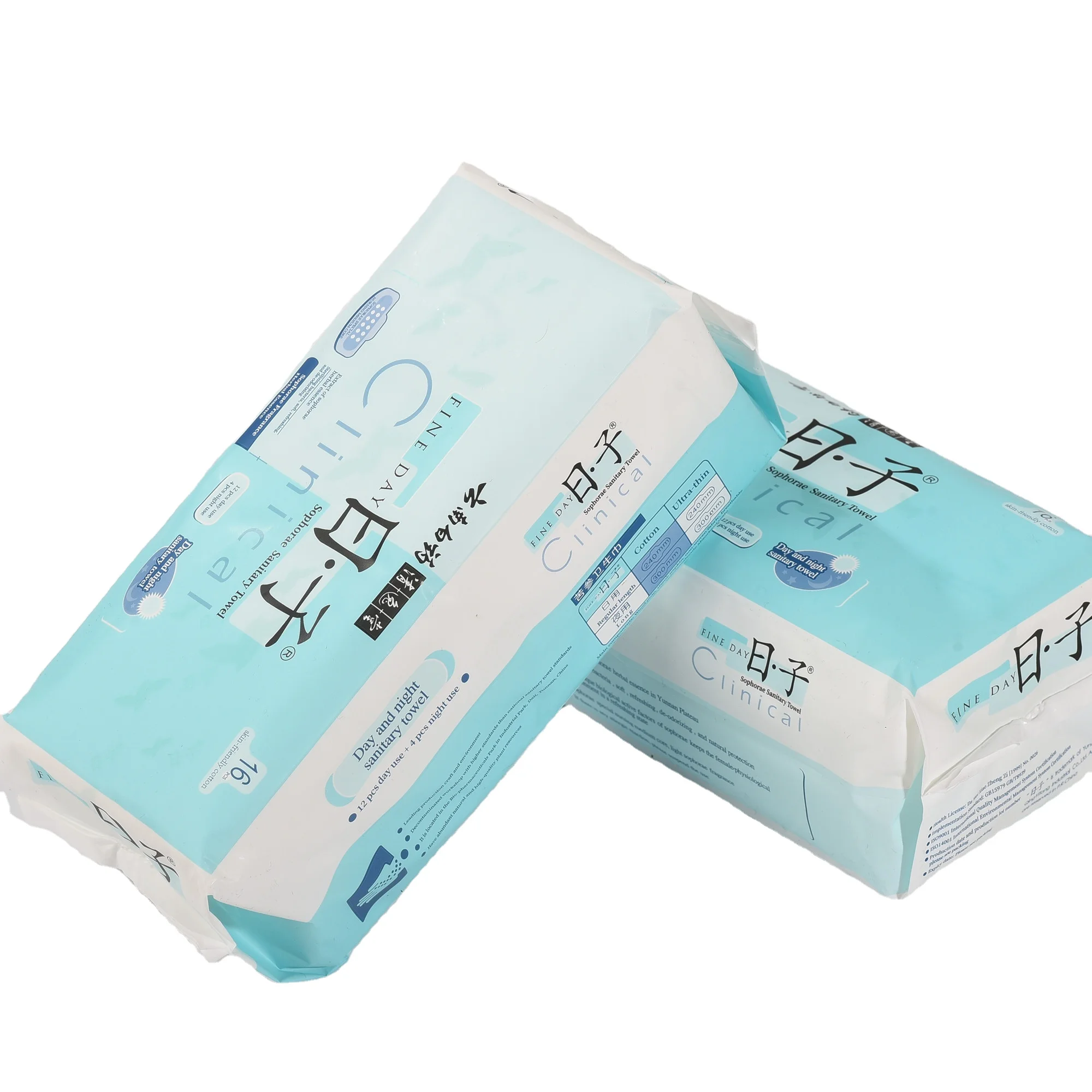 

Natural for Woman sanitary napkins with Sensitive Skin feminine products