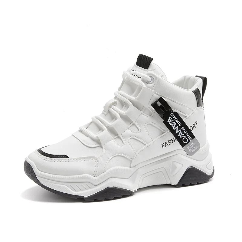 

New autumn and winter high-top mix and match sneakers