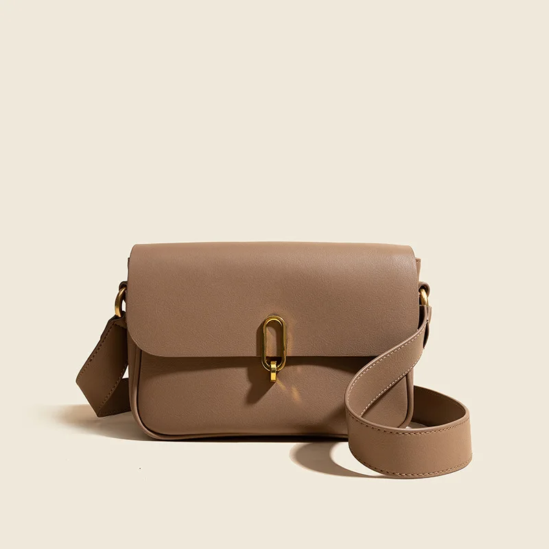 

2021 High quality Dsigner Genuine Real Leather Messenger Bag Crossbody Luxury Shoulder Bags For Women, Khaki/beige/black ///