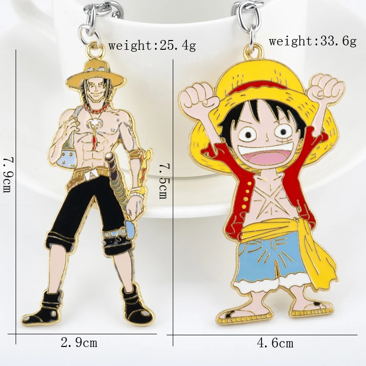 Móc Khóa Anime One Piece Monkeys D Luffy Ace Bán Chạy Dành Cho Người Hâm Mộ  Phụ Kiện - Buy Một Mảnh Keychain,Một Mảnh Anime Keychain,Anime Keychain Một  Mảnh Product on 