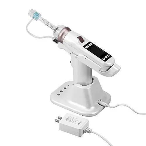 

Water Hydro Vacuum Gun Wireless Vacuum Mesotherapy Meso Gun OLED Display For Skin Rejuvenation, White