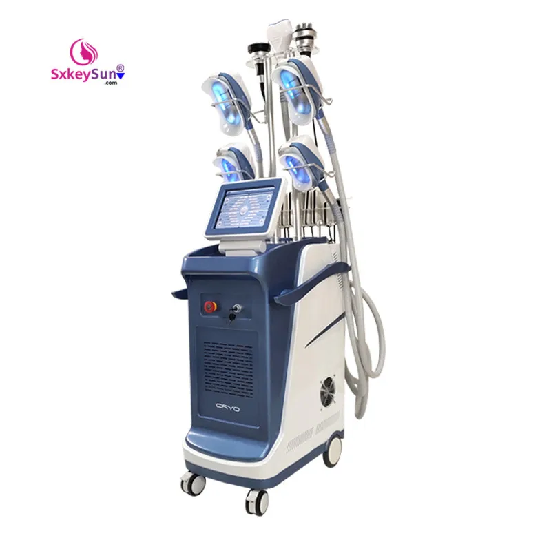 

4 in 1on cryolipolysis price in pakistan handles lipo for fat freezing working at the same time 3d cryo multi technology machine