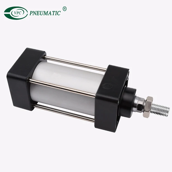 Mini Pneumatic Air Cylinder Leak Free 0.1~0.9Mpa 20-40mm Bore 25mm Stroke 