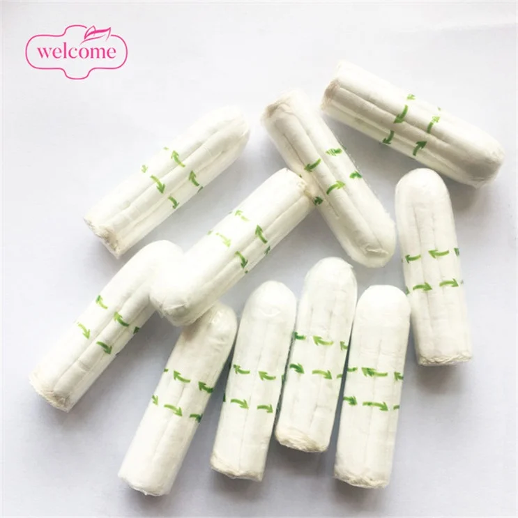 

High Quality Eco Friendly Chemical Free Target Light Tampons Organic Cotton Ultra Tampons