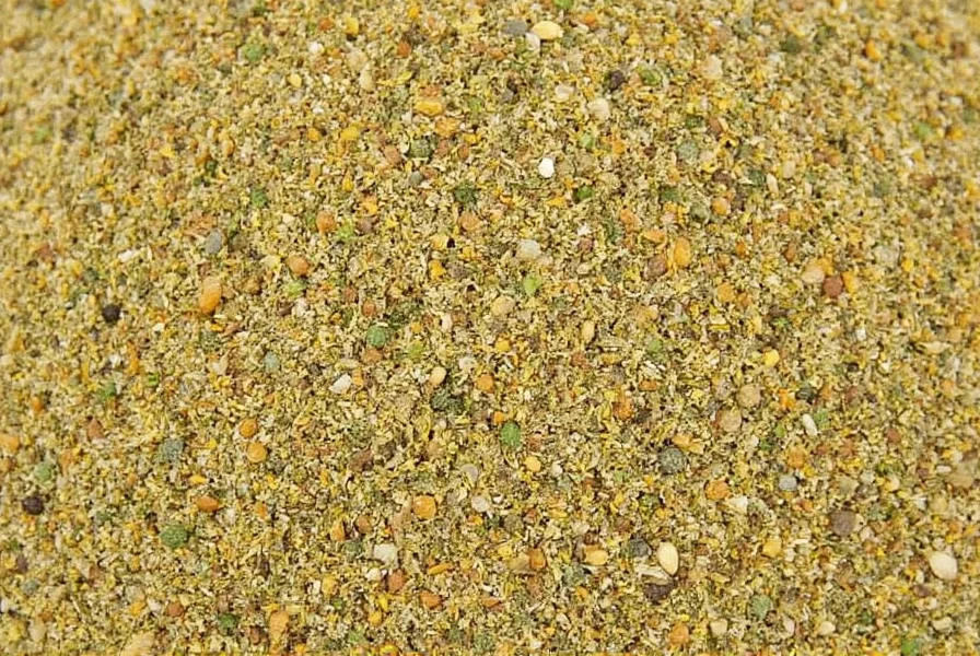 Whole coriander seeds next to ground coriander powder