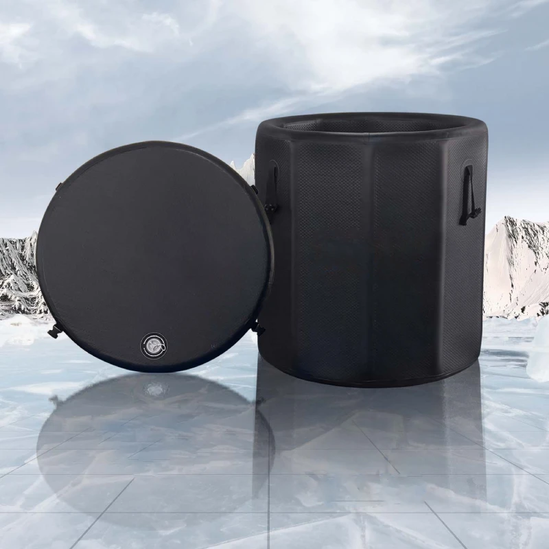 OHO Hot Selling Inflatable Dropstitch Cold Plunge Therapy Tub Ice Barrel Recovery Tub