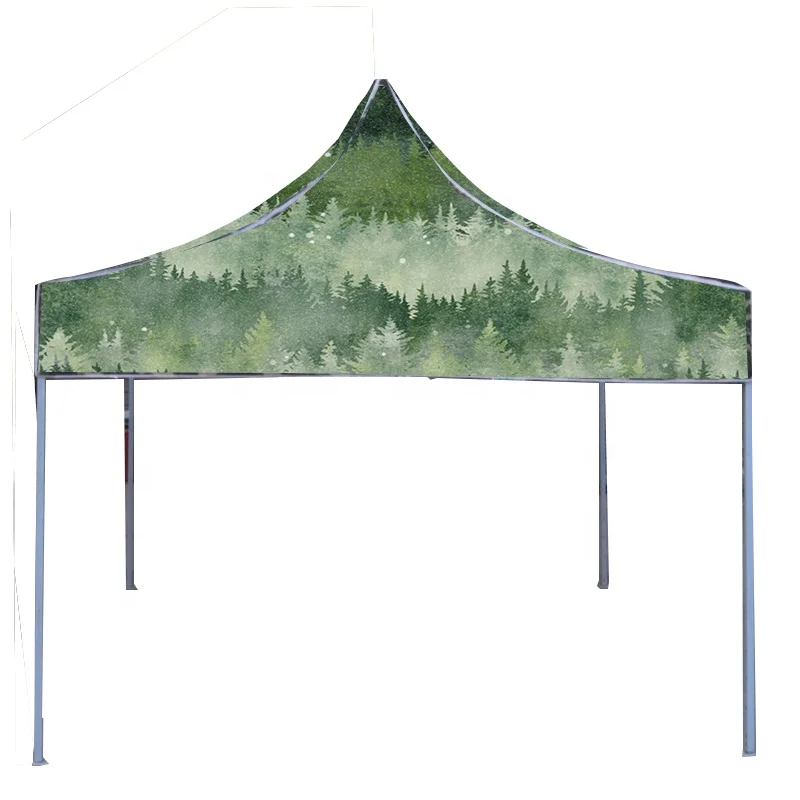 

forest print waterproof PVC top tent