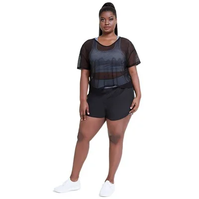 

BBQH103 4XL Plus Size Women Yoga Set Sports wear