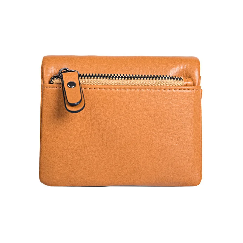 

Women Leather Wallet RFID Blocking Small Bifold Zipper Pocket Wallet Card Case Purse