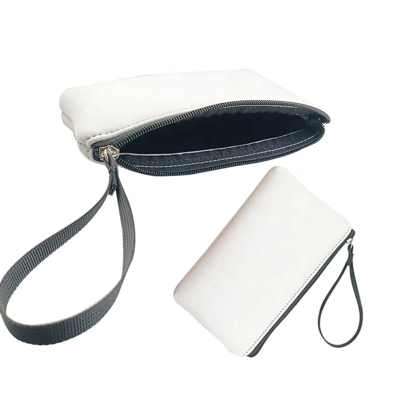 

Custom Make Makeup Cosmetic Toiletry Bag Zipper Wristlet Pouch