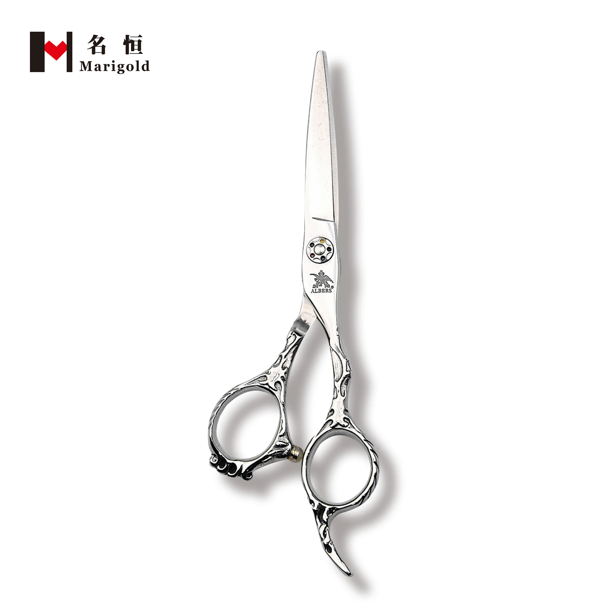 

ALBERS hot scissors Japan 440c steel Customized Bright 4.5 inch mini Barber Beard nose hair Shears Scissors Stainless Steel, Silver or other color you wanted