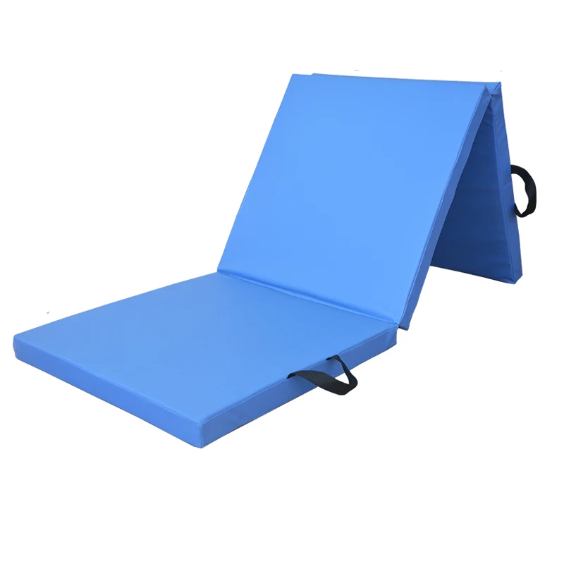 

Jumping Mat Folding Sports Gymnastics Mats Type Hot Sellers 3 folding Fitness Gym Mat, Red,blue, yellow , green,purple,pink and so on