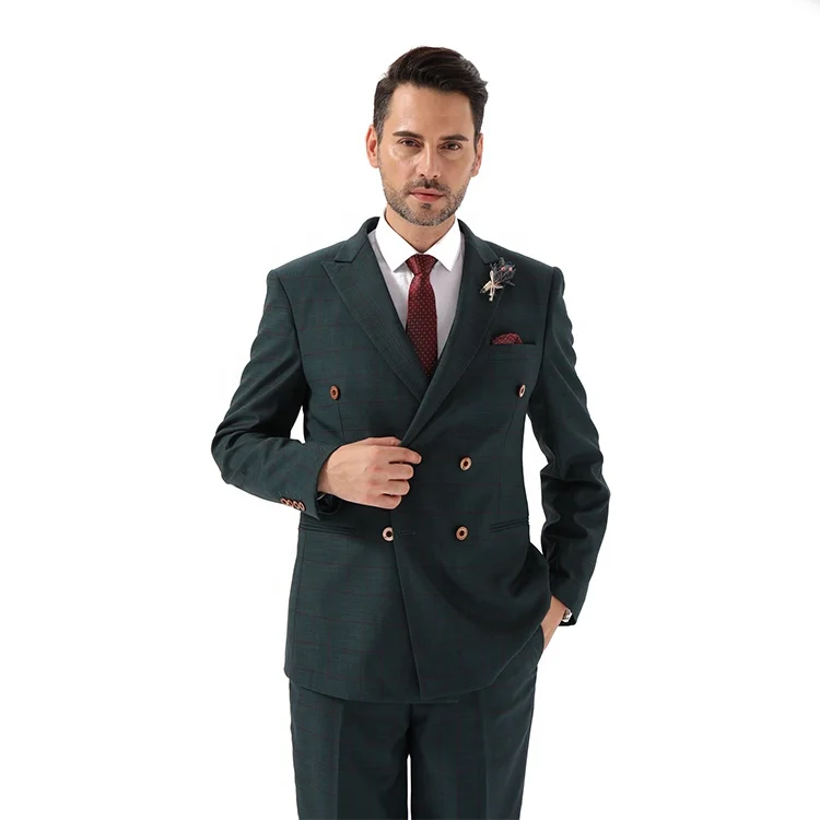 

Men 3 Piece Uk Double Breasted Blazer Clothing Summer New Design Wedding Coat Suit Set For Man, Gray or customized
