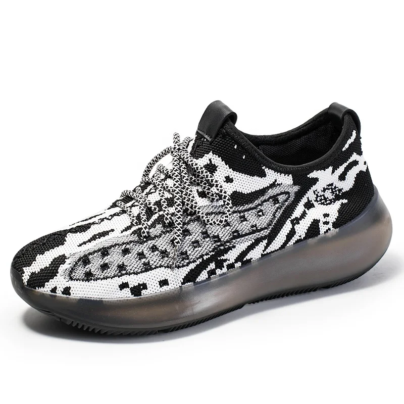 
Custom Brand Sneaker Men 2019 New Design Yeezy Mesh Fly knit Breathable Sport Shoes Man Fashion Basketball Sneakers SH-800V3 