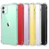 

HOCAYU Amazon soft clear tpu mobile phone case for apple iphone 11 case cover transparent funda movil shell