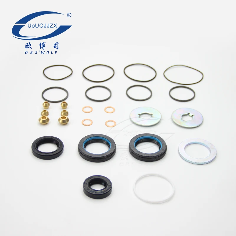 auto steering gear power steering rack repair kit bush boots for toyoya