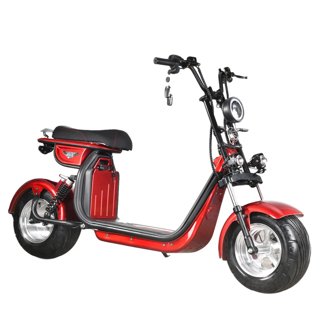 

2021 New Hot Selling Model C320 Citycoco From Yidegreen Scooter 2000W Fashion Electric Scooter, Black