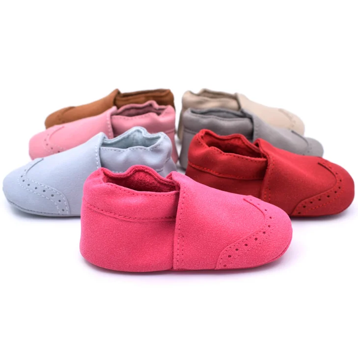 New Abrasive Leather Babyshoes One Pair Sell Cute 01 Year Old Soft