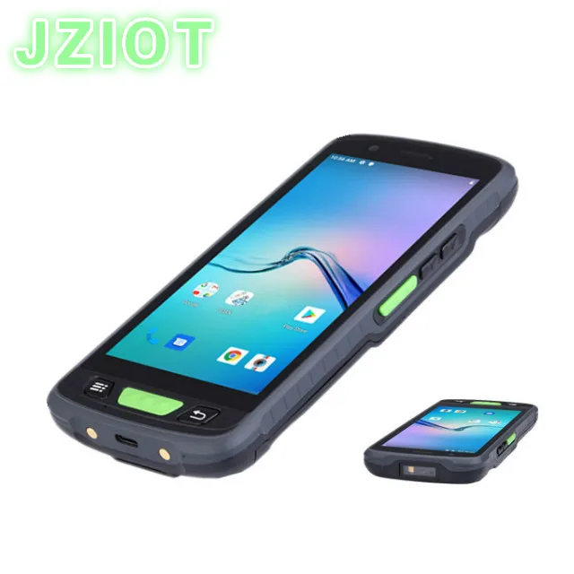 

V9000P JZIOT High Performance Android 9.0 IP67 Rugged Handheld Logistic 1d/2d Barcode Scanner PDA With NFC RFID Reader