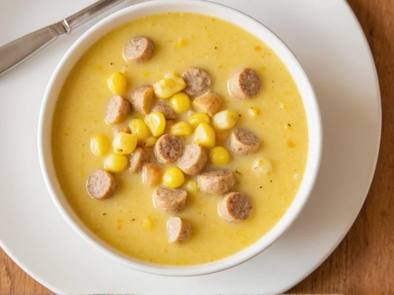 Perfect Sausage Corn Chowder Recipe: Creamy & Hearty