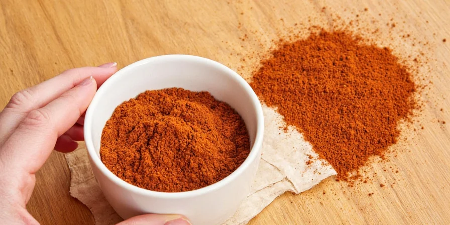 Spice Rack Featuring McCormick Chipotle Pepper Powder