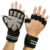 

Custom Newest design Best Fitness Gym Weight Lifting Gloves With Wrist Wraps
