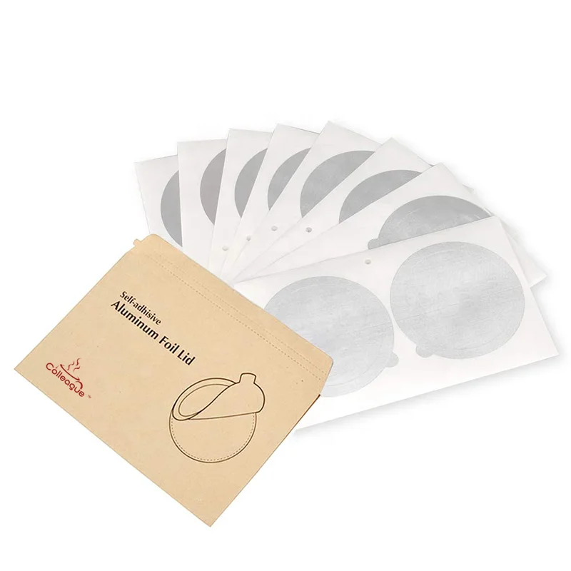 

Coffee Capsule Espresso Reuse Lids Self Adhesive Capsules Foil Seals