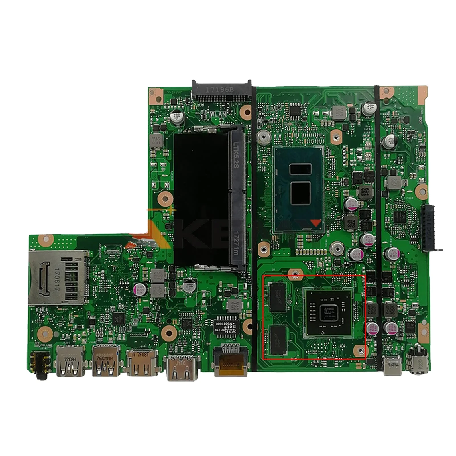 

X540UP Mainboard 4G RAM V2G GPU for ASUS F540U X540UPR FL5700U A540U R540U VM520UP Laptop Motherboard 4405U i3 i5 i7 7th 8th CPU