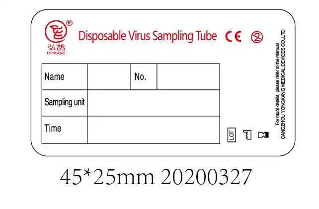 
disposable virus Sample Collection Kits for Specimens 