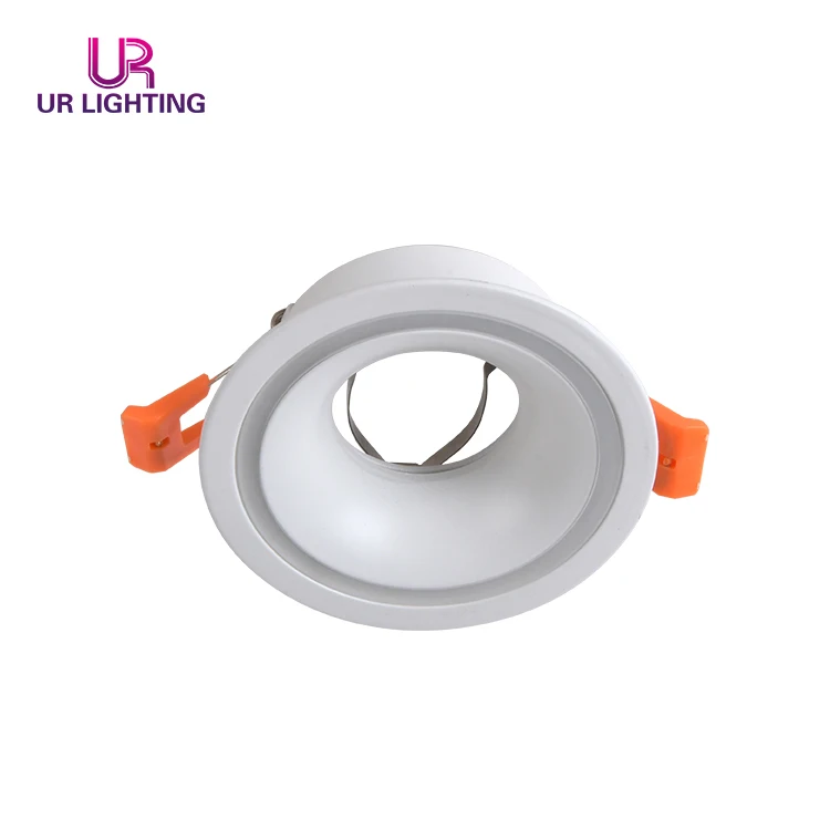 Factory price round adjustable aluminum recessed ceiling mr16 gu10 led spot lamp fixture