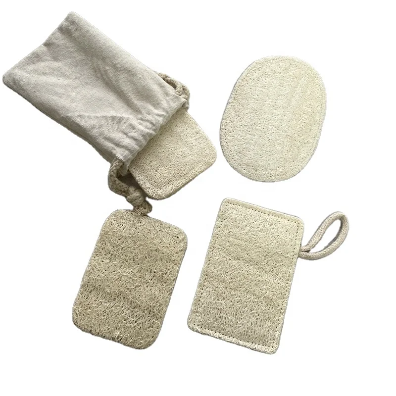 

Natural Loofah Sponge kitchen loofah dish exfoliating high cleaning, Natural white