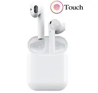 

i12 TWS 2019 Wireless BT5.0 Double Calling Earphone For iPhone Android Earbuds Headphone with Pop Up earphones with box