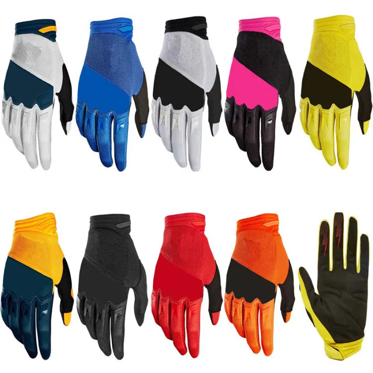 

personnalise montaa bicileta carreras hiver motocross guantes full finger grip mx downhill gloves for men women