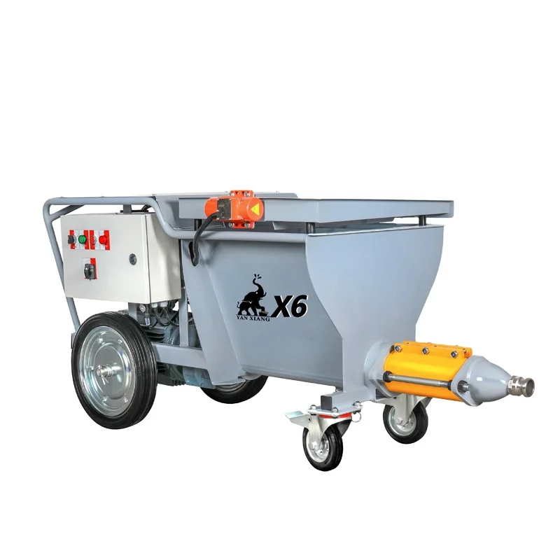 

X6 cement mortar spraying machine/electric cement mortar spraying machine