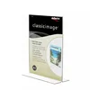 8.5 x 11 - Acrylic T-shaped table display, double-sided vertical menu advertising frame. Suitable for restaurants, promotions